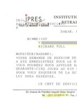 Reçu de dépôt